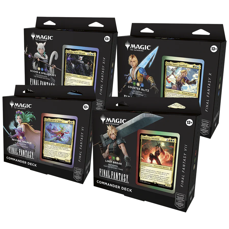 Magic: The Gathering - Final Fantasy Commander Deck (4 Count)