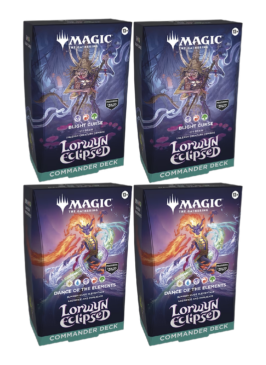 Magic: The Gathering - Lorwyn Eclipsed Commander Deck (4 Count)