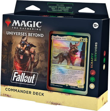 Magic: The Gathering Fallout Commander Deck - Scrappy Survivors