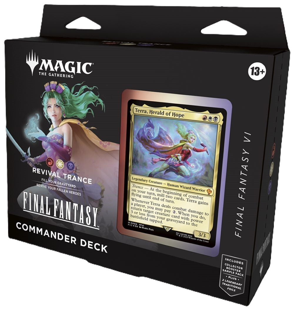 Magic: The Gathering - Final Fantasy Commander Deck Revival Trance