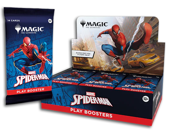 Magic: The Gathering - Marvel Spider-Man Play Booster (30 Count)