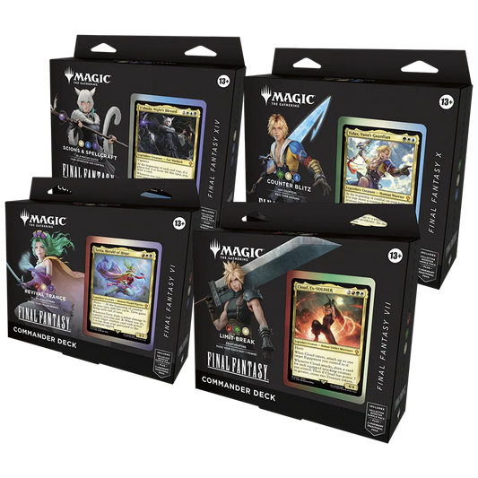 Magic: The Gathering - Final Fantasy Commander Deck (4 Count)